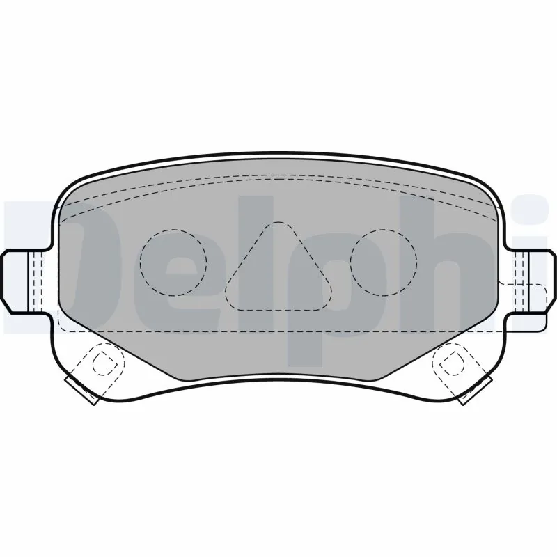 Brake Pad Set, disc brake LP2174