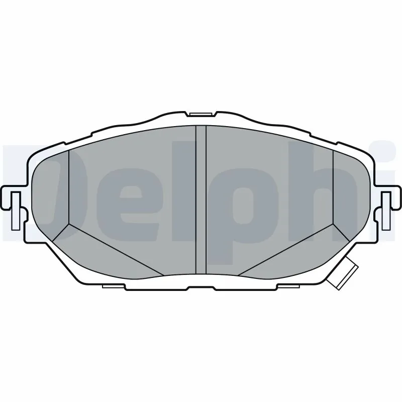Brake Pad Set, disc brake LP3378