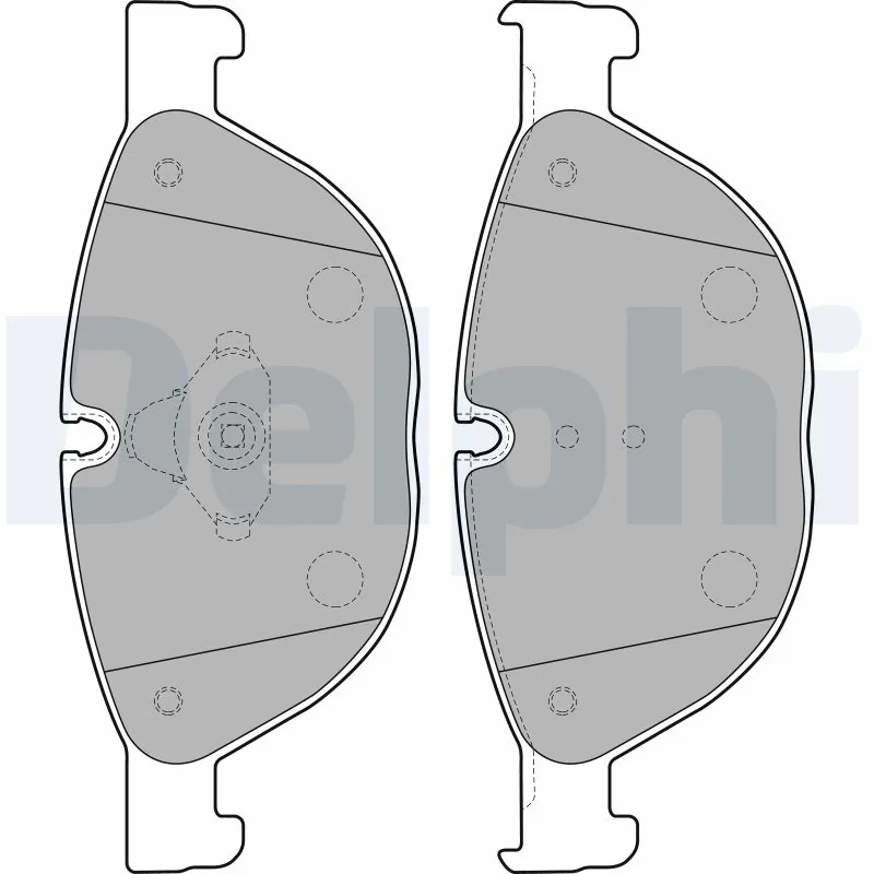 Brake Pad Set, disc brake LP2189