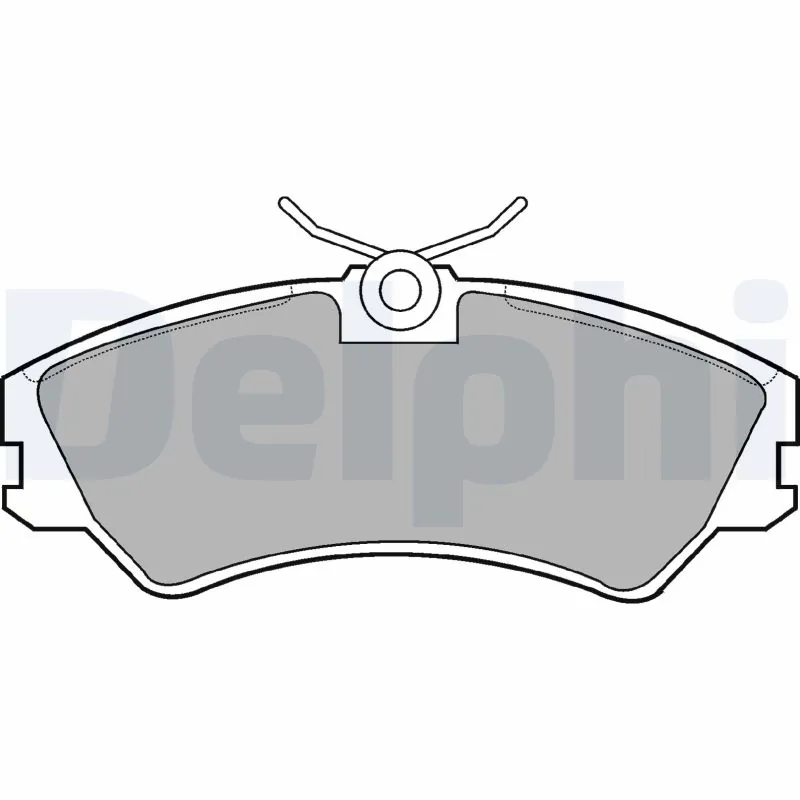 Brake Pad Set, disc brake LP668