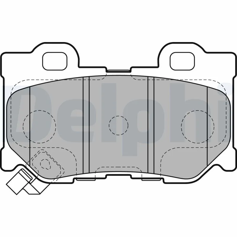 Brake Pad Set, disc brake LP2157
