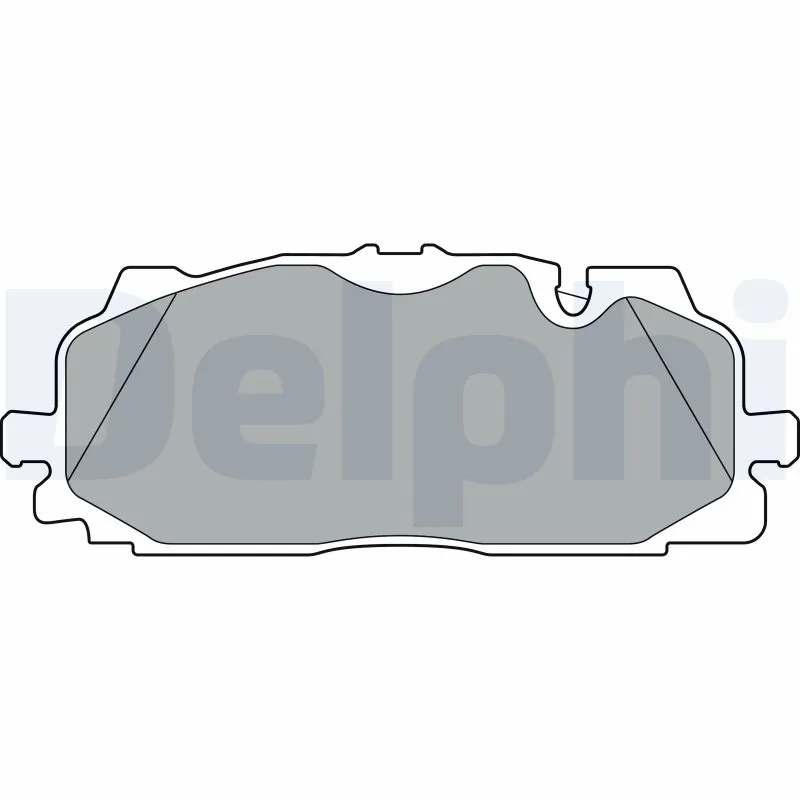 Brake Pad Set, disc brake LP3302