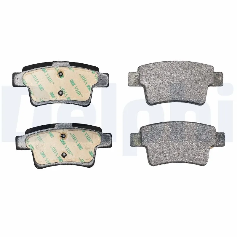 Brake Pad Set, disc brake LP2055