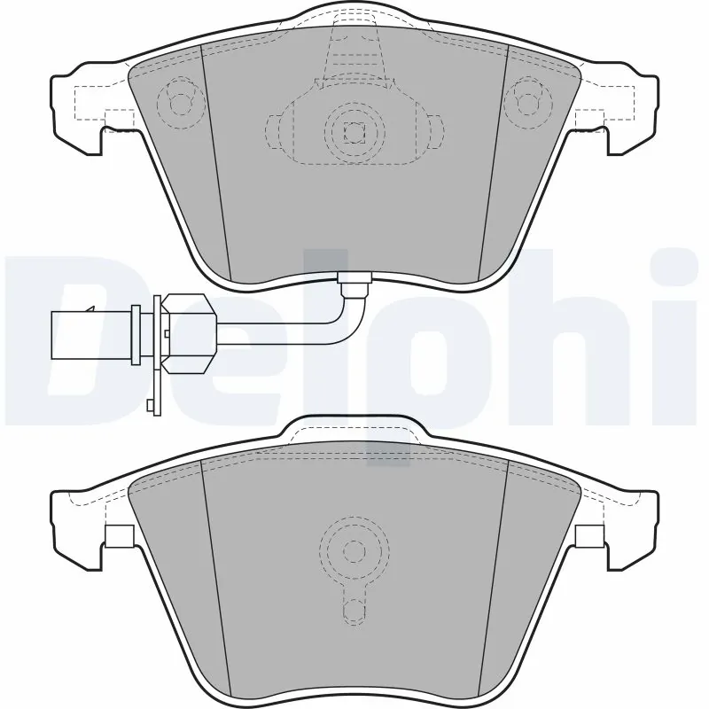 Brake Pad Set, disc brake LP2032