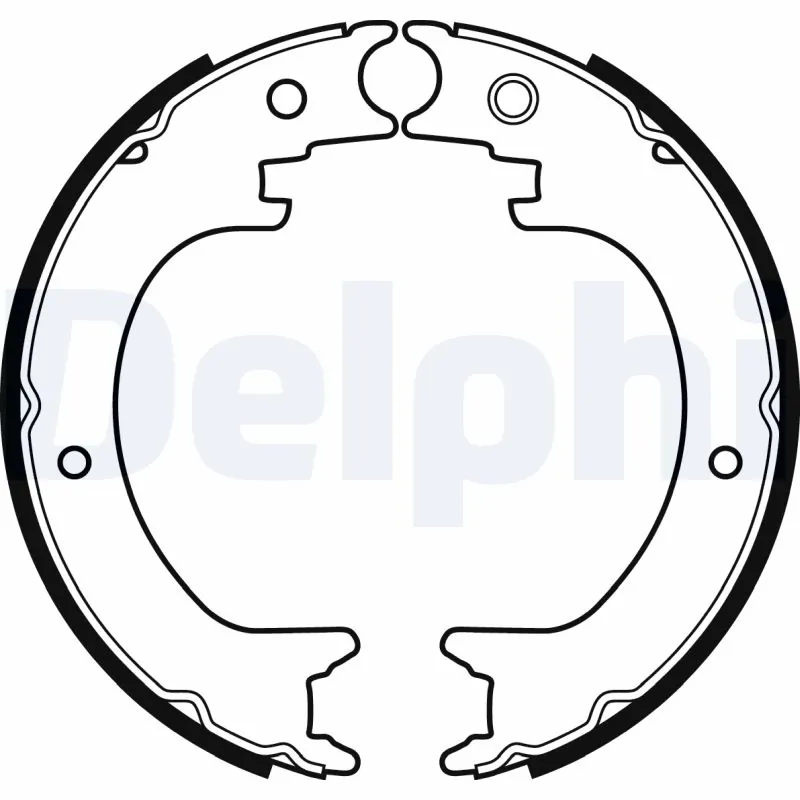 Brake Shoe Set, parking brake LS2082