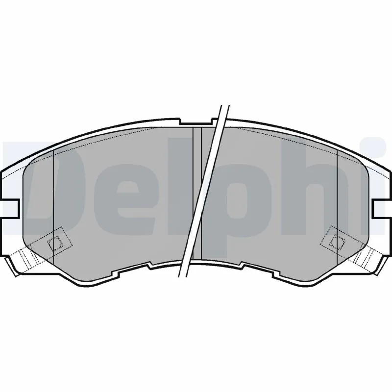 Brake Pad Set, disc brake LP964
