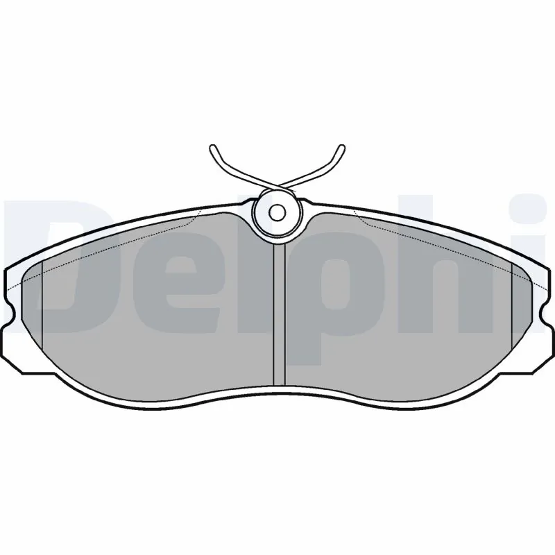 Brake Pad Set, disc brake LP847