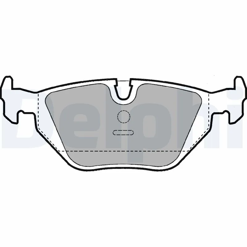 Brake Pad Set, disc brake LP907