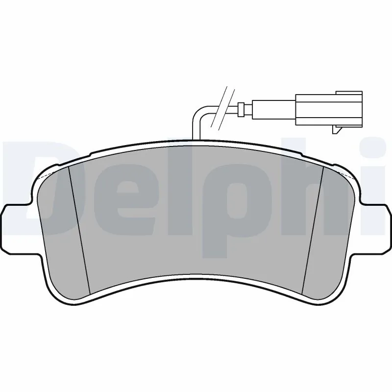 Brake Pad Set, disc brake LP3185