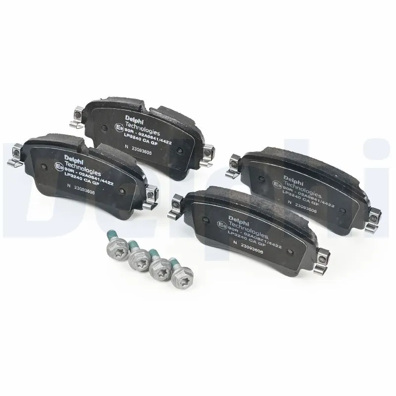 Brake Pad Set, disc brake LP3240