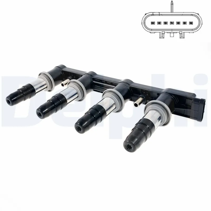 DELPHI CE87662-12B1A Ignition Coil