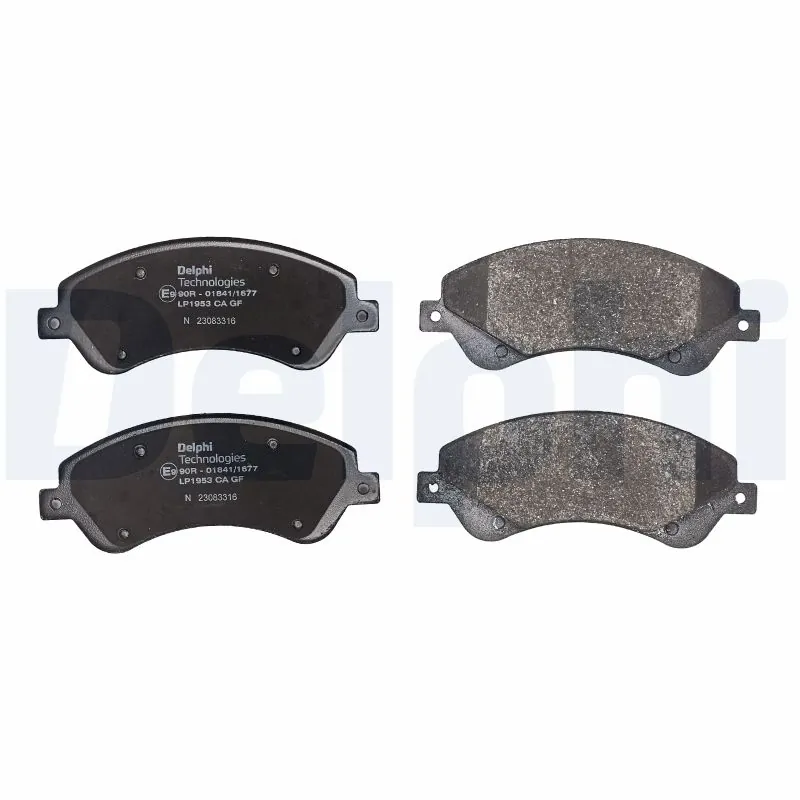 Brake Pad Set, disc brake LP1953