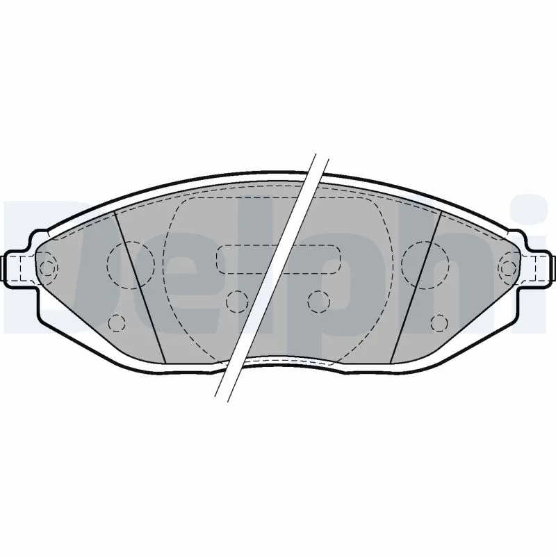 Brake Pad Set, disc brake LP2218