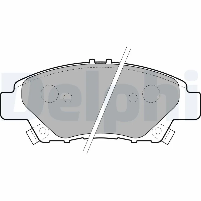 Brake Pad Set, disc brake LP2194