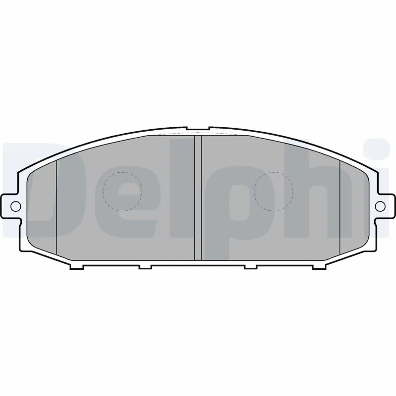 Brake Pad Set, disc brake LP1305