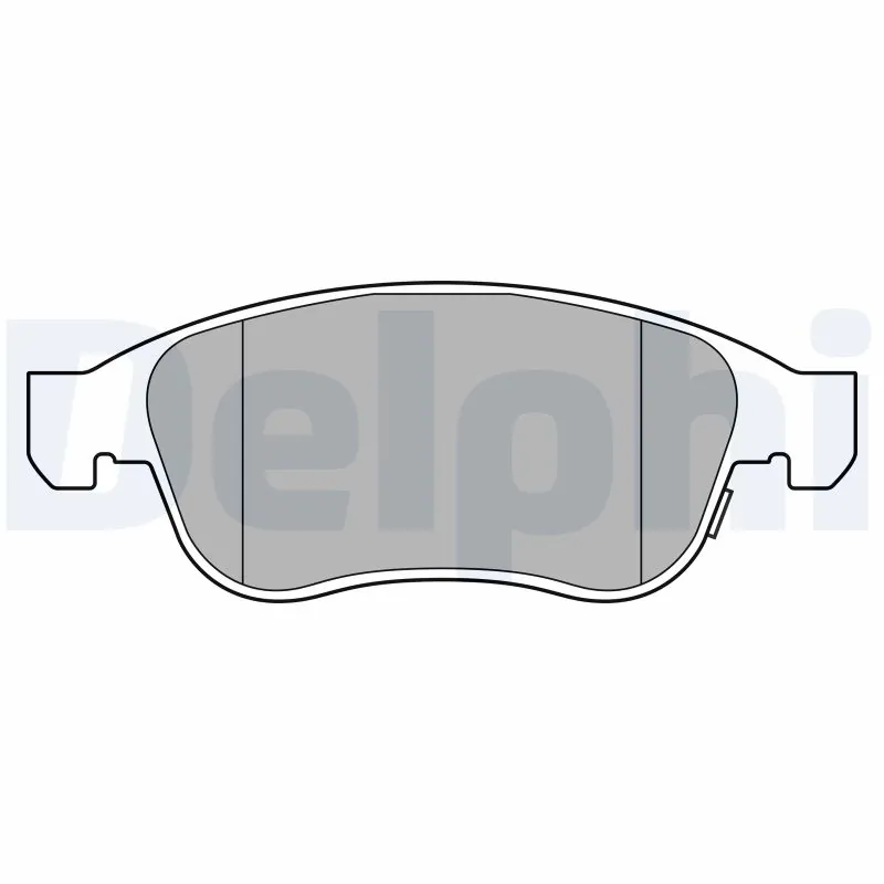 Brake Pad Set, disc brake LP3588