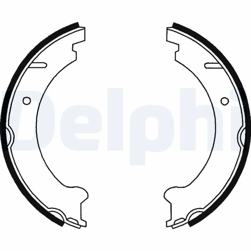 Brake Shoe Set, parking brake LS1781