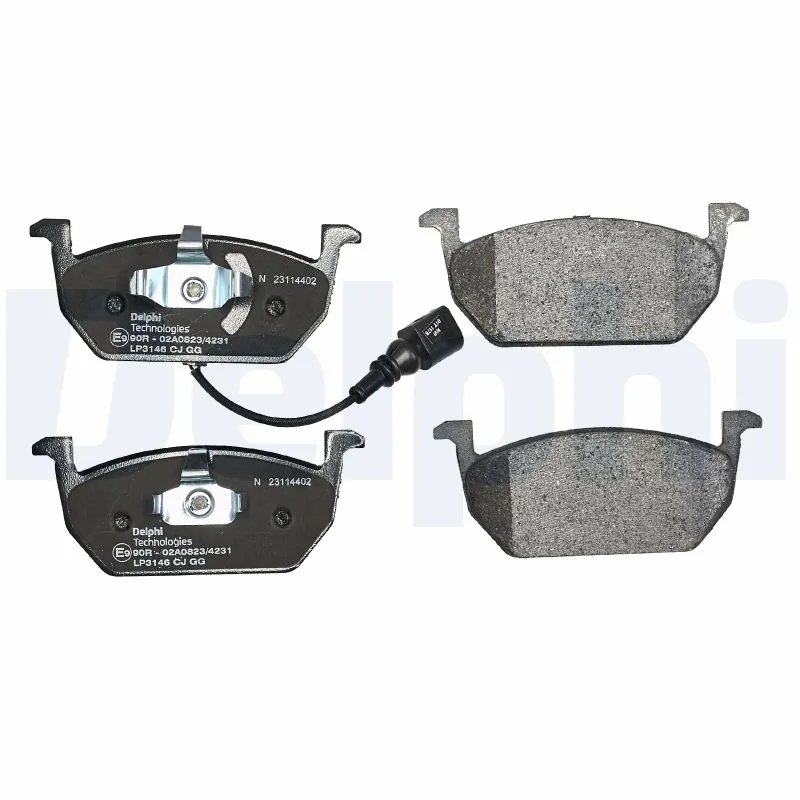 Brake Pad Set, disc brake LP3146