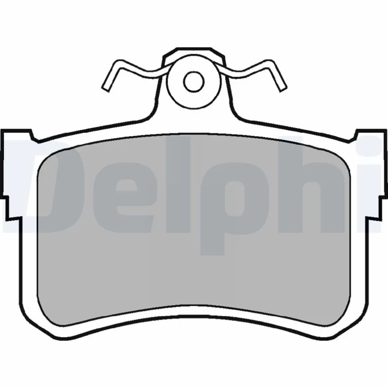 Brake Pad Set, disc brake LP880