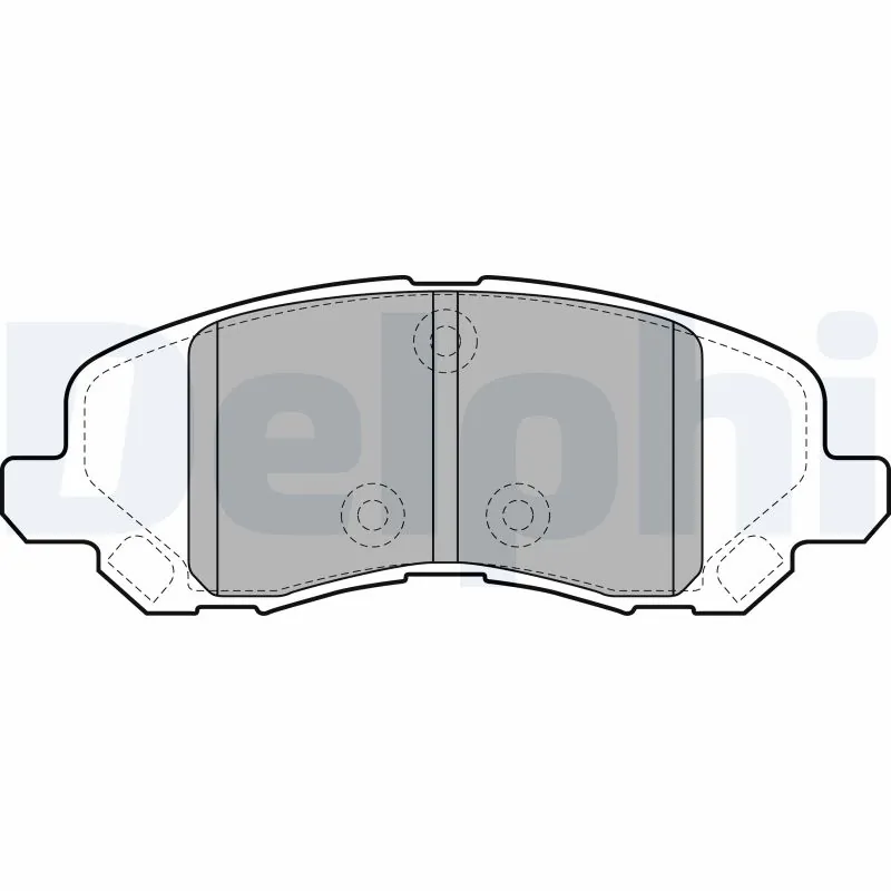 Brake Pad Set, disc brake LP2038