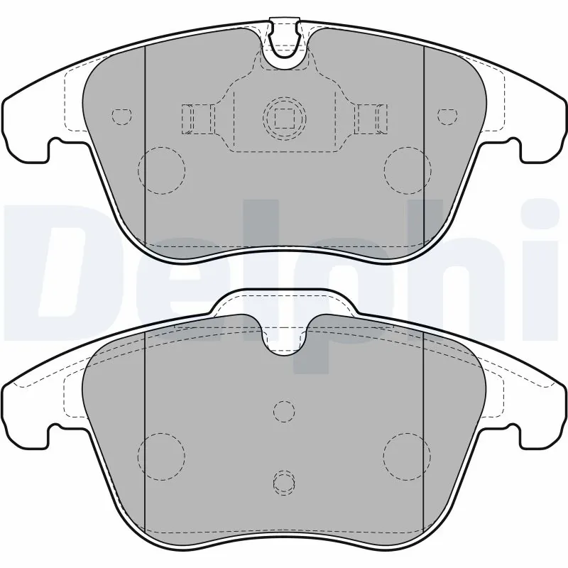 Brake Pad Set, disc brake LP2165