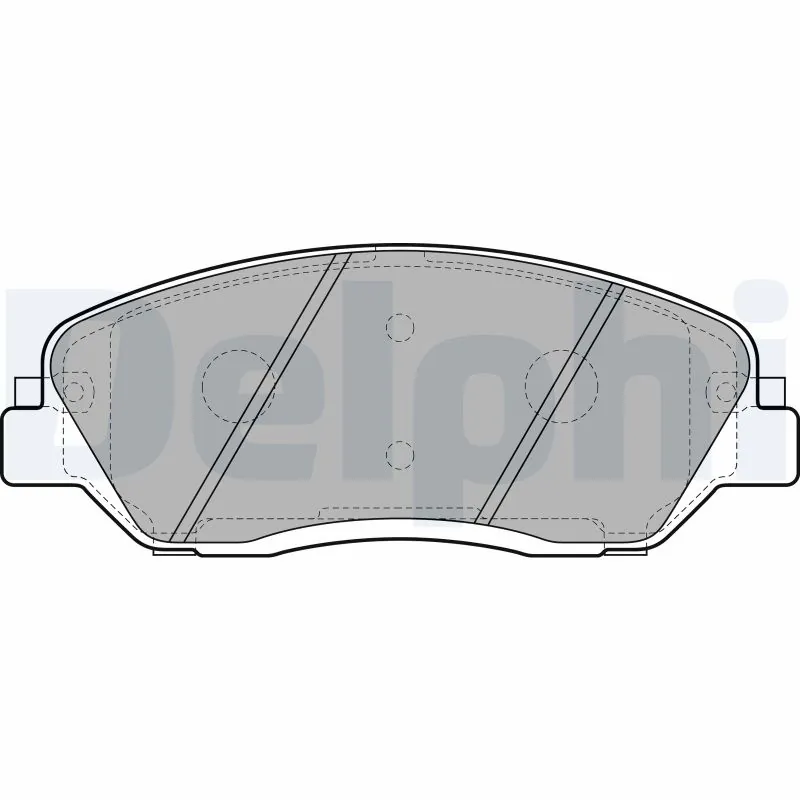 Brake Pad Set, disc brake LP2048