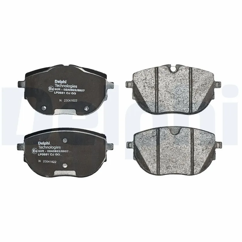 Brake Pad Set, disc brake LP3651