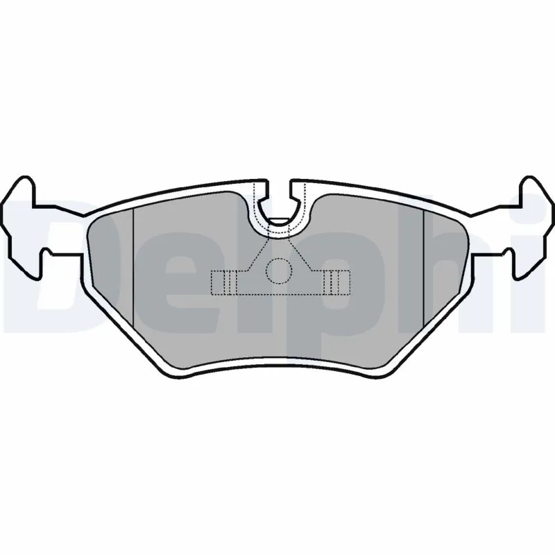 Brake Pad Set, disc brake LP555