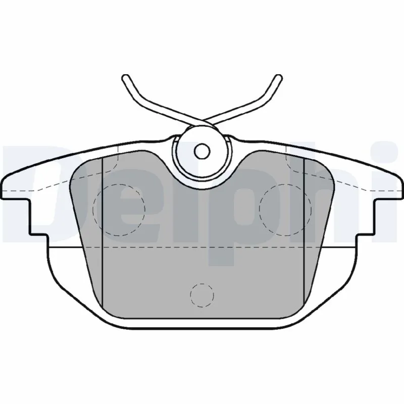 Brake Pad Set, disc brake LP1472