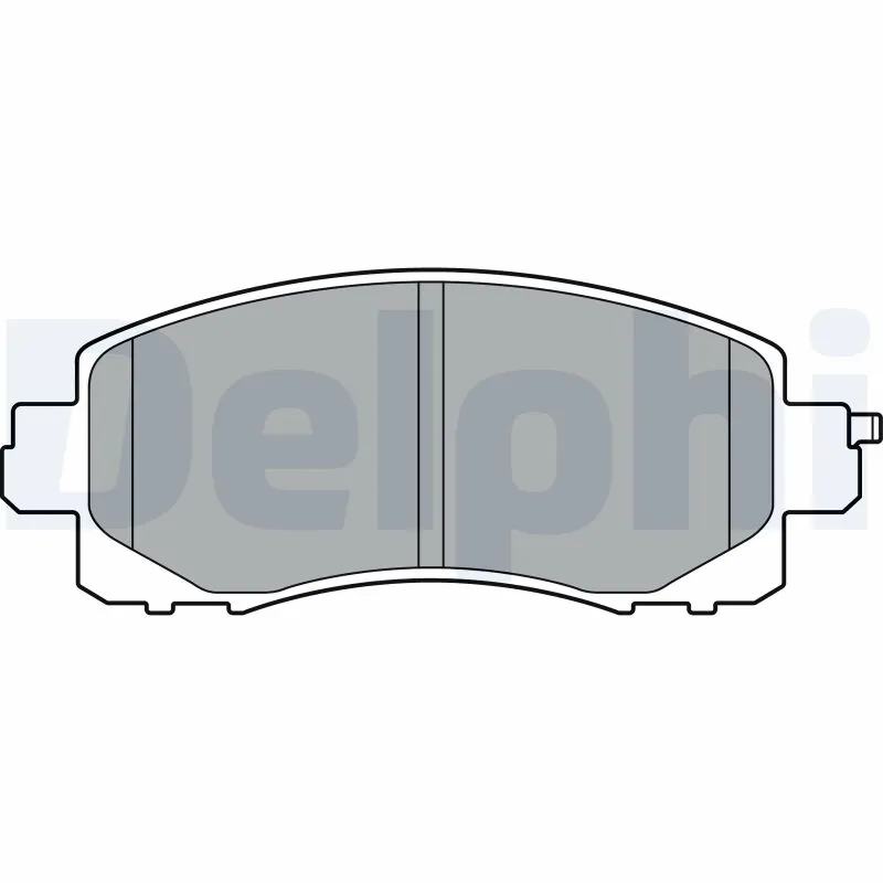Brake Pad Set, disc brake LP3411
