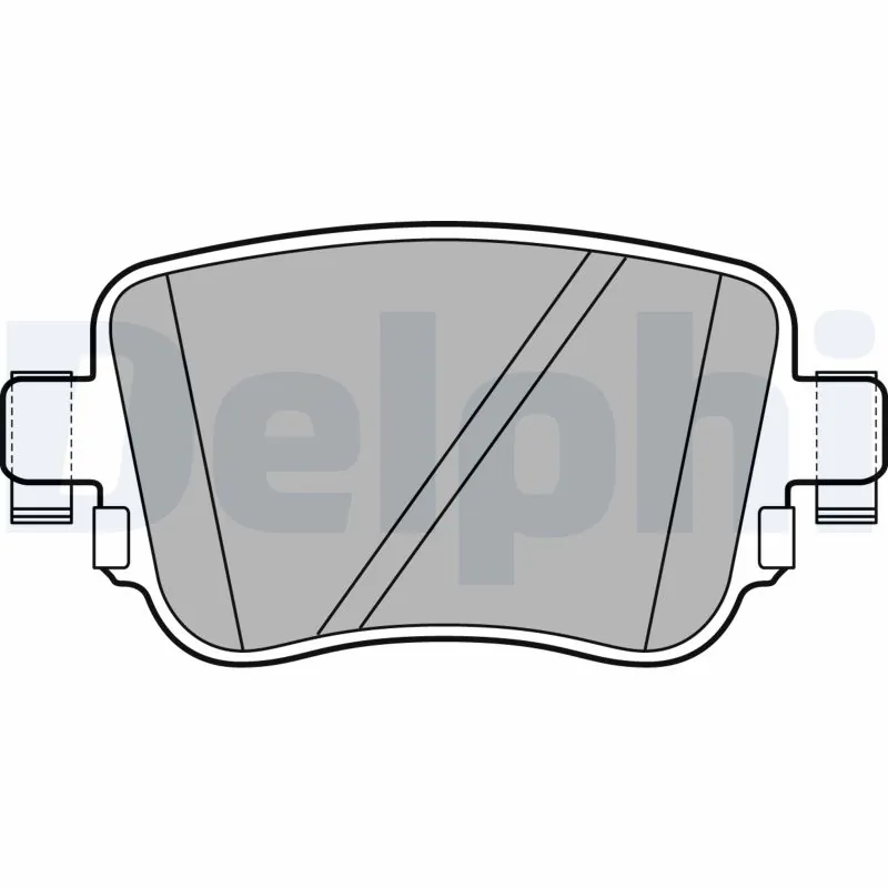 Brake Pad Set, disc brake LP2709