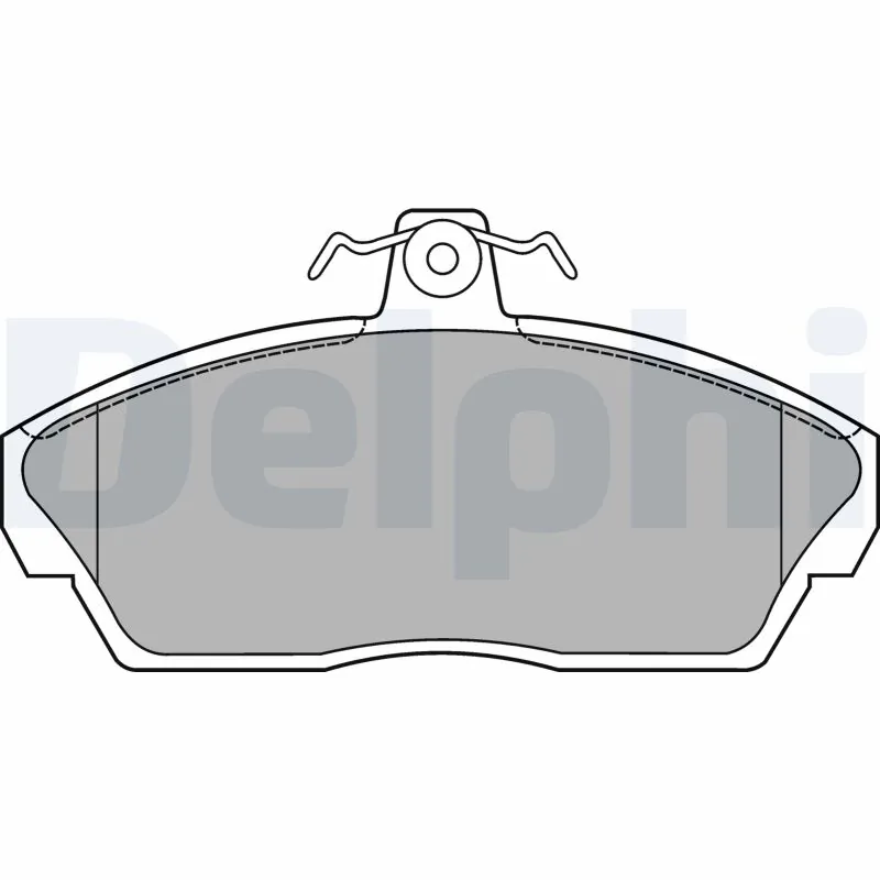 Brake Pad Set, disc brake LP1450