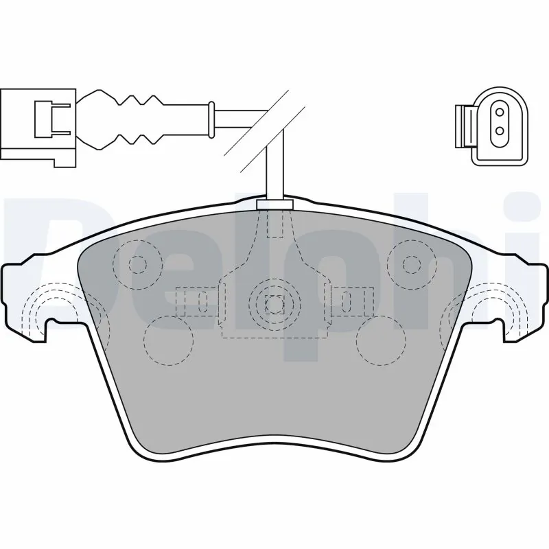 Brake Pad Set, disc brake LP1914