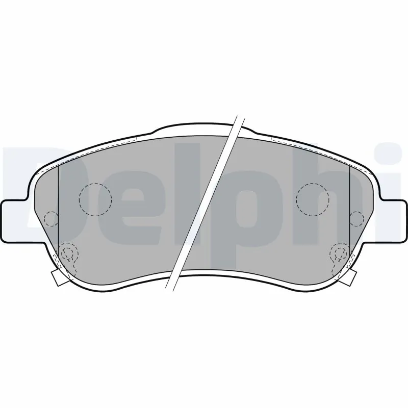Brake Pad Set, disc brake LP1786