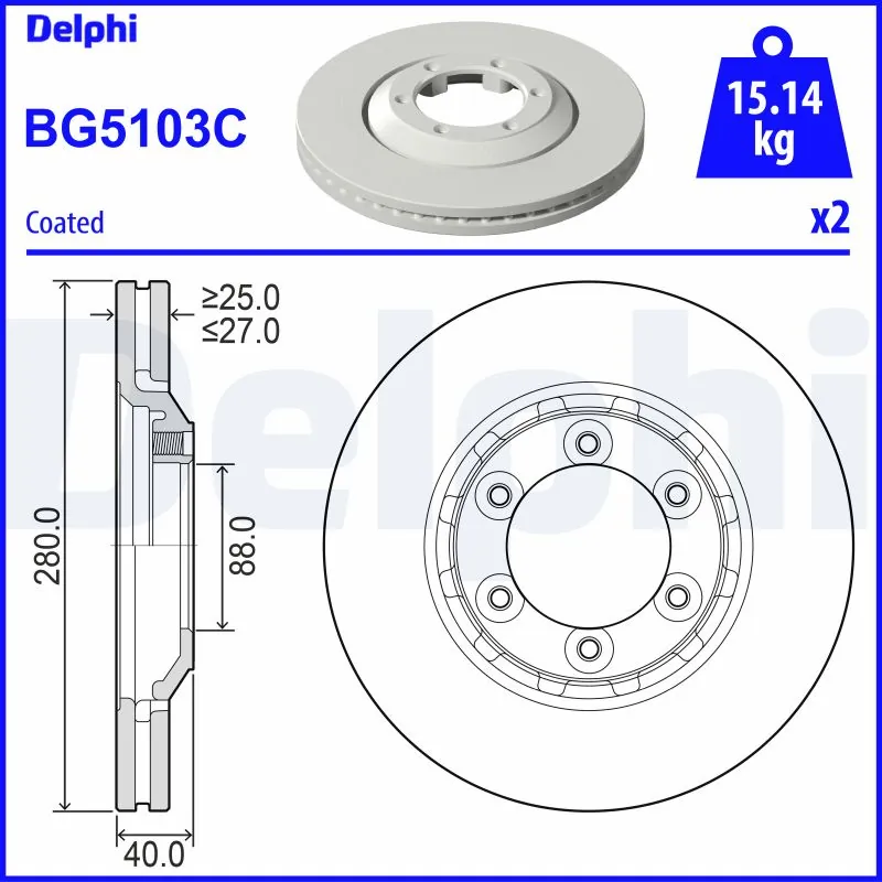 Brake Disc BG5103C