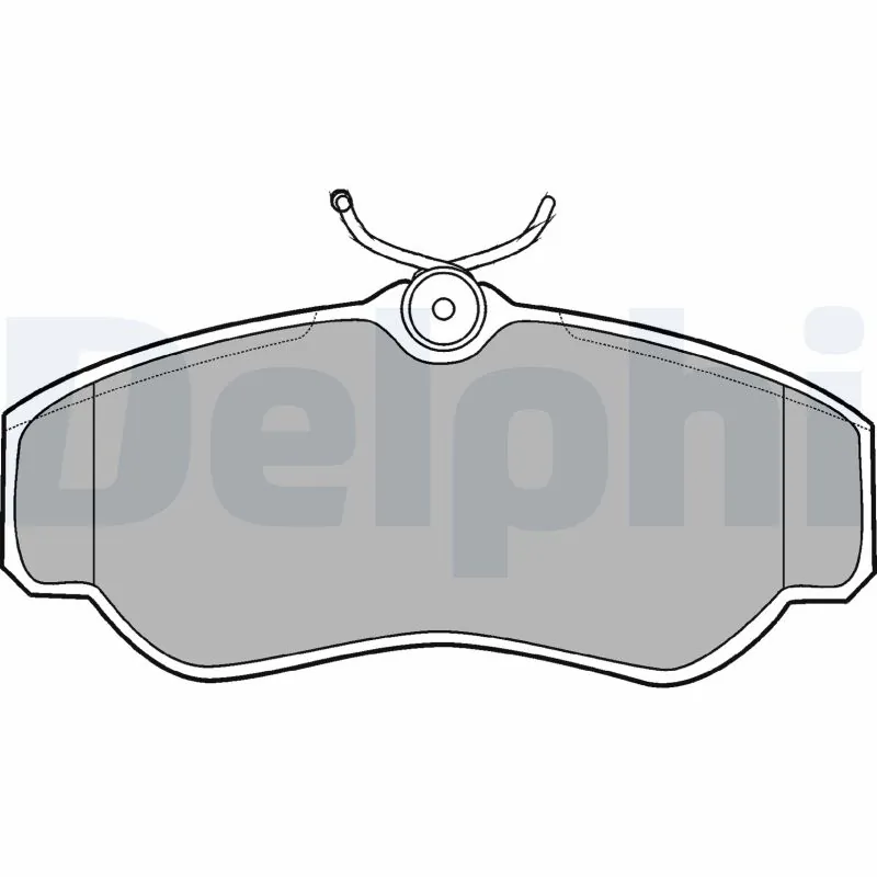 Brake Pad Set, disc brake LP913