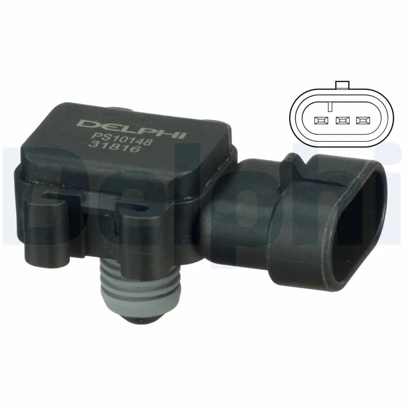 Sensor, boost pressure PS10148