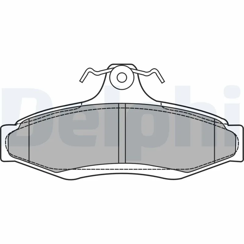Brake Pad Set, disc brake LP1424