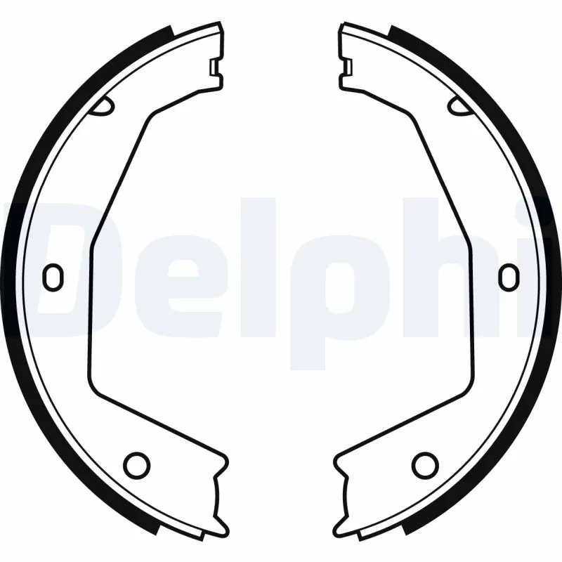Brake Shoe Set, parking brake LS1954