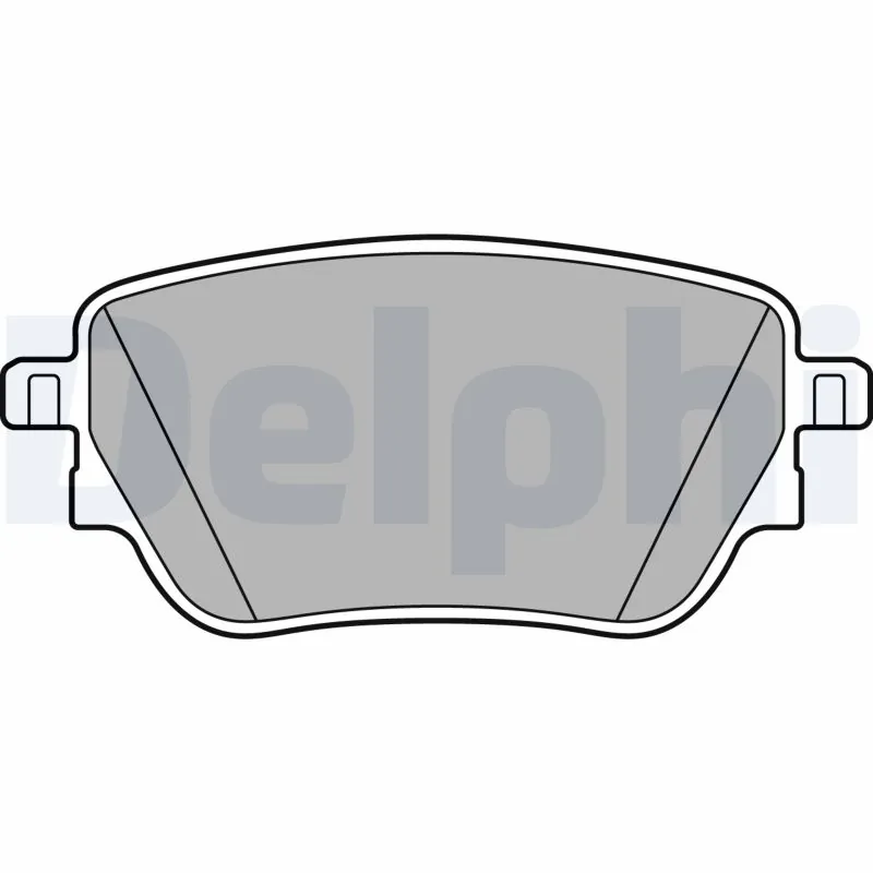 Brake Pad Set, disc brake LP3438