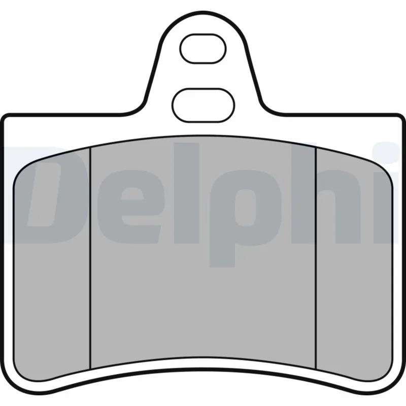 Brake Pad Set, disc brake LP1680