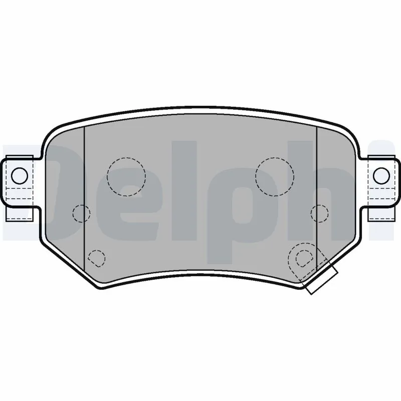 Brake Pad Set, disc brake LP3234