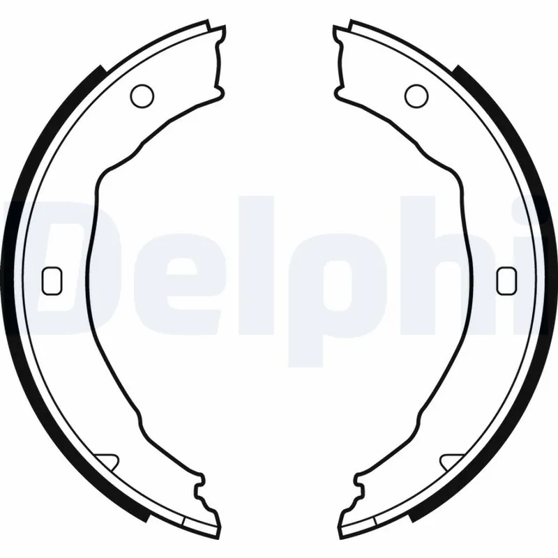 Brake Shoe Set, parking brake LS1881