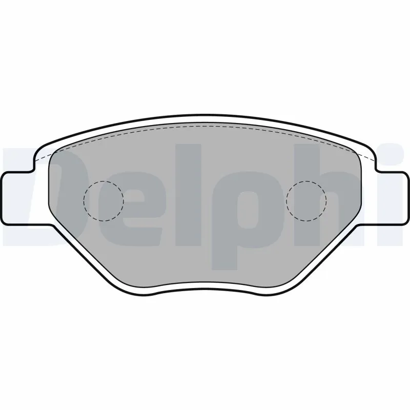 Brake Pad Set, disc brake LP1866
