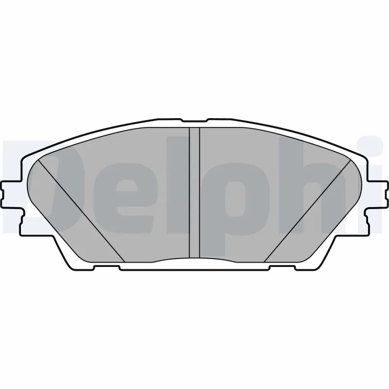 Brake Pad Set, disc brake LP2701