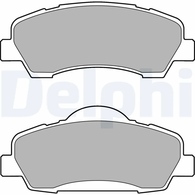 Brake Pad Set, disc brake LP2485
