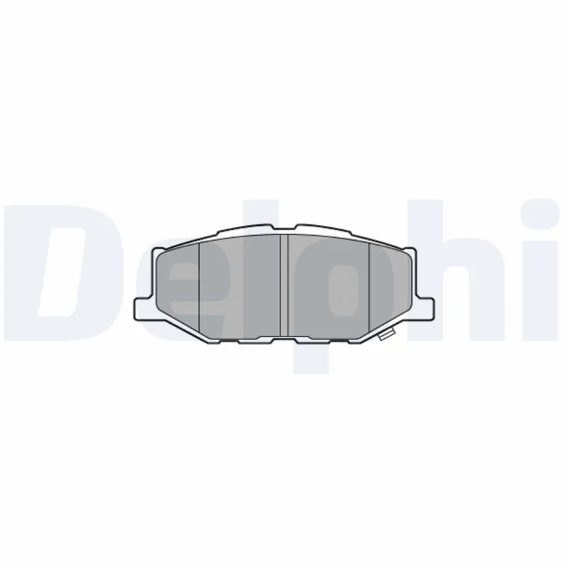 Brake Pad Set, disc brake LP3637