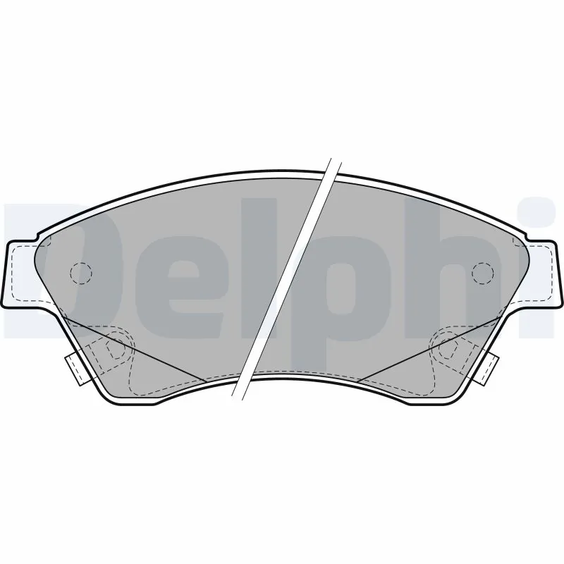 Brake Pad Set, disc brake LP2171