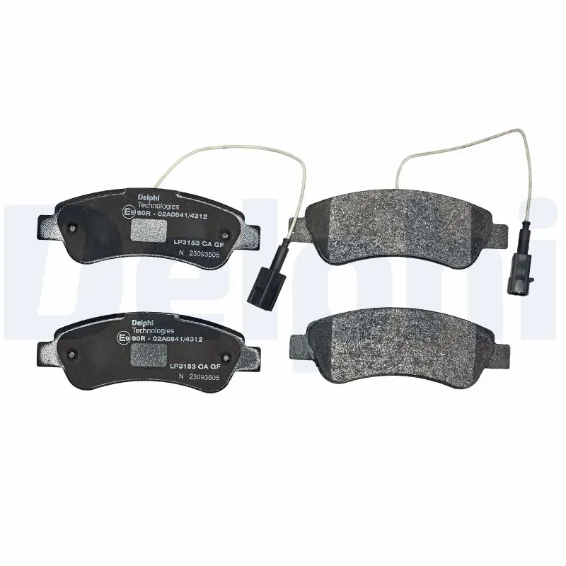 Brake Pad Set, disc brake LP3153