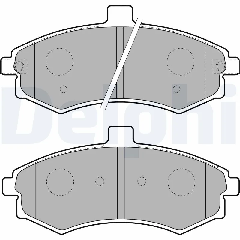 Brake Pad Set, disc brake LP1788